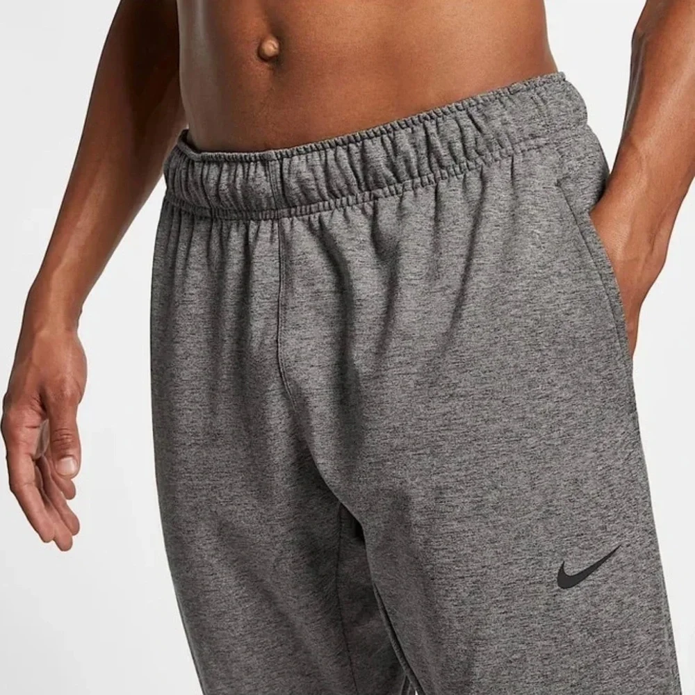 Nike Yoga Gray Heather Dri-FIT Training Joggers - Picture 7 of 8